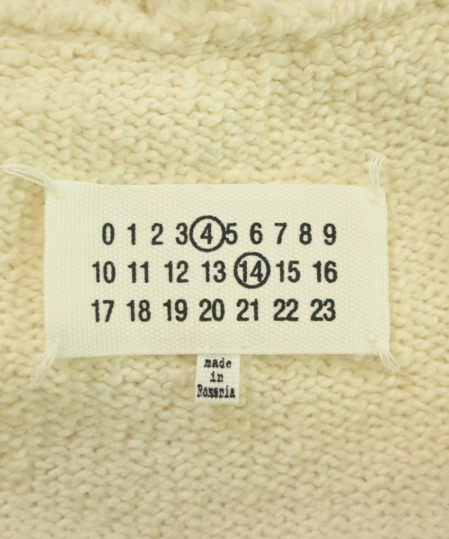 Maison Margiela（メゾンマルジェラ）カーディガン 白 サイズ:XS レディース/2200635146045
