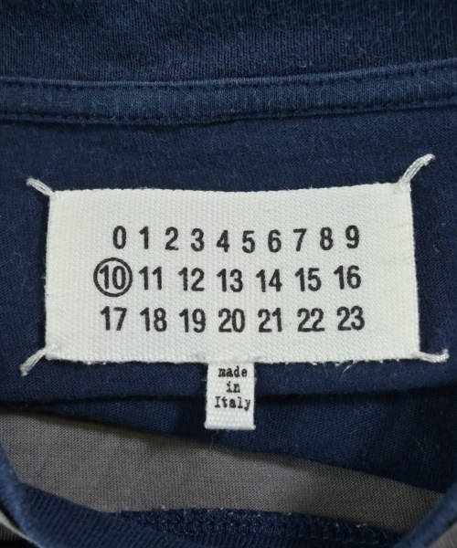 Maison Margiela（メゾンマルジェラ）Tシャツ・カットソー 紺 サイズ:48(L位) メンズ/2200636837126