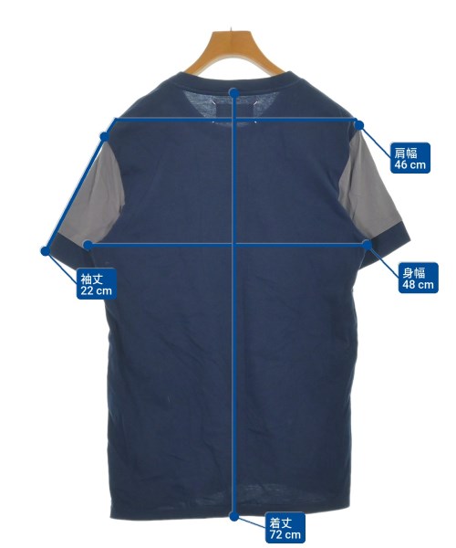 Maison Margiela（メゾンマルジェラ）Tシャツ・カットソー 紺 サイズ:48(L位) メンズ/2200636837126