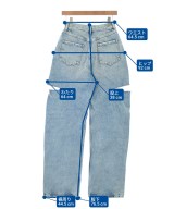 Maison Margiela（メゾンマルジェラ）デニムパンツ 青 サイズ:40(M位) レディース/2200636987036