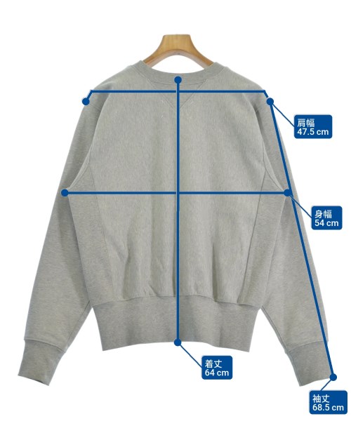 Maison Margiela（メゾンマルジェラ）スウェット グレー サイズ:46(M位) メンズ/2200637348041