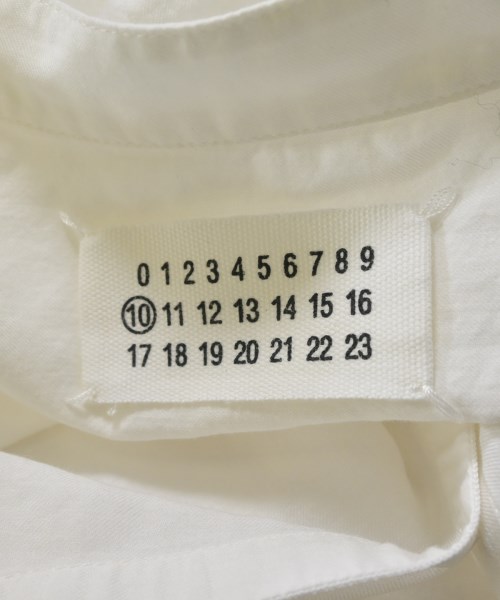 Maison Margiela（メゾンマルジェラ）カジュアルシャツ 白 サイズ:44(S位) メンズ/2200637453080