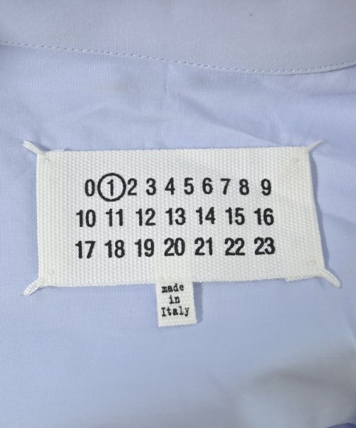 Maison Margiela（メゾンマルジェラ）シャツワンピース 青 サイズ:38(S位) レディース/2200594035077