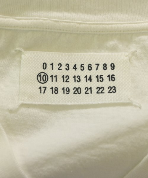 Maison Margiela（メゾンマルジェラ）Tシャツ・カットソー 白 サイズ:50(XL位) メンズ/2200594329220