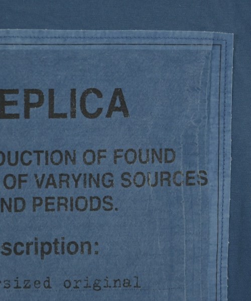 Maison Margiela（メゾンマルジェラ）Tシャツ・カットソー 青 サイズ:44(S位) メンズ/2200594329244