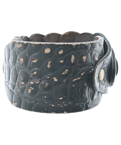 Maison Margiela（メゾンマルジェラ）ブレスレット・バングル 黒 サイズ:S メンズ/2200637191647