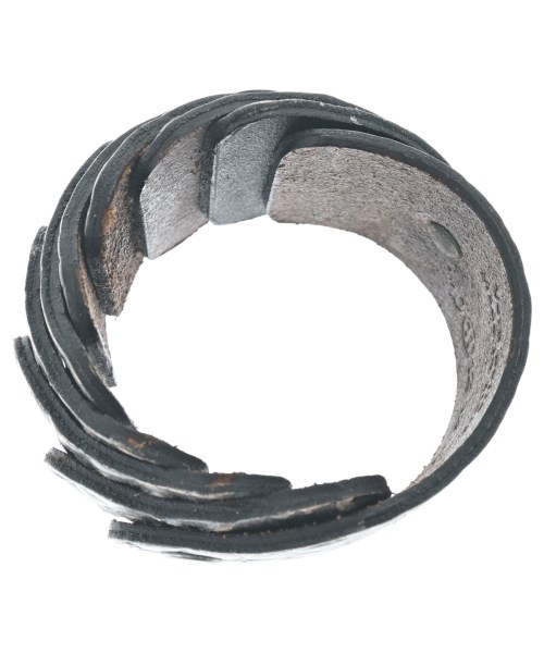 Maison Margiela（メゾンマルジェラ）ブレスレット・バングル 黒 サイズ:S メンズ/2200637191647