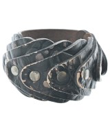 Maison Margiela（メゾンマルジェラ）ブレスレット・バングル 黒 サイズ:S メンズ/2200637191647