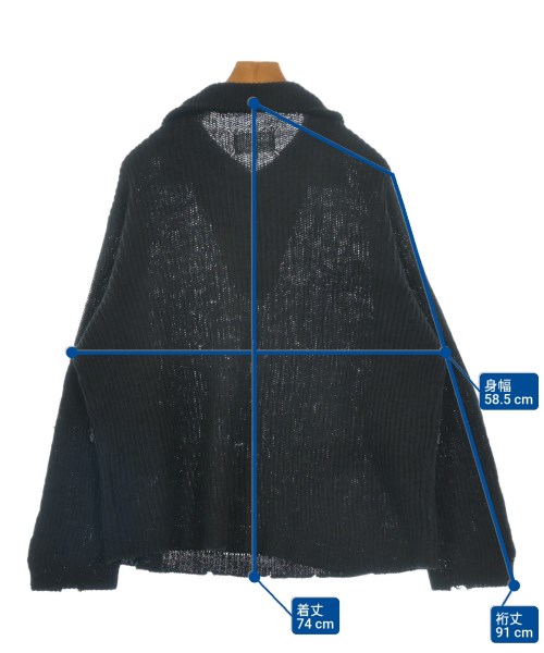 Maison Margiela（メゾンマルジェラ）ニット・セーター 黒 サイズ:M メンズ/2200637769082