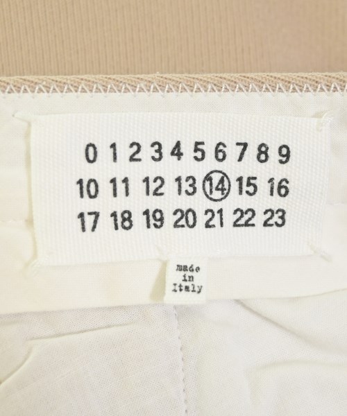 Maison Margiela（メゾンマルジェラ）スラックス ベージュ サイズ:46(M位) メンズ/2200635487032