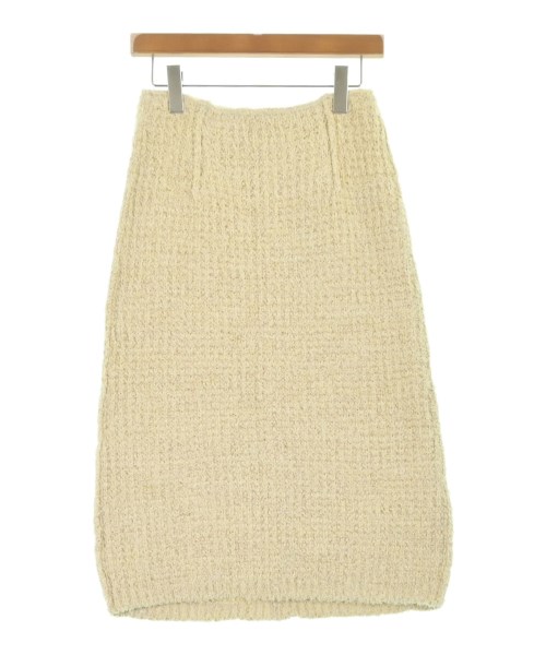 Maison Margiela（メゾンマルジェラ）ひざ丈スカート 黄 サイズ:S レディース/2200637967020