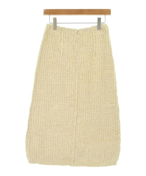 Maison Margiela（メゾンマルジェラ）ひざ丈スカート 黄 サイズ:S レディース/2200637967020