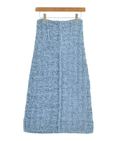 Maison Margiela（メゾンマルジェラ）ひざ丈スカート 青 サイズ:S レディース/2200637967044