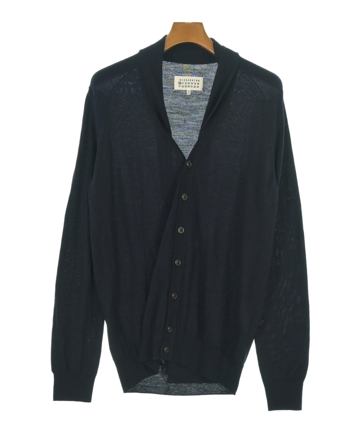 Maison Margiela（メゾンマルジェラ）カーディガン 紺 サイズ:S メンズ