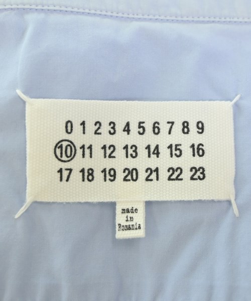 Maison Margiela（メゾンマルジェラ）カジュアルシャツ 青 サイズ:40(L位) メンズ/2200637774116