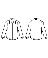 Maison Margiela（メゾンマルジェラ）カジュアルシャツ 青 サイズ:40(L位) メンズ/2200637774116