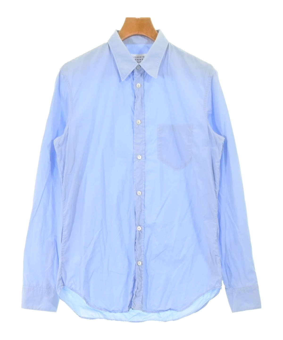 Maison Margiela（メゾンマルジェラ）カジュアルシャツ 青 サイズ:40(L