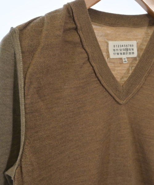 Maison Margiela（メゾンマルジェラ）ニット・セーター 茶 サイズ:S メンズ/2200632852147