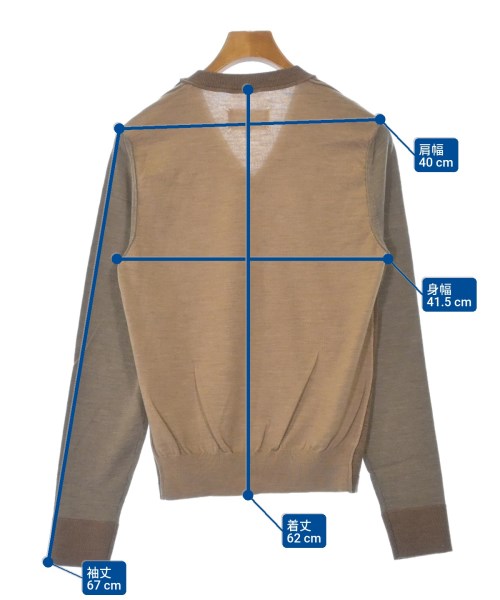 Maison Margiela（メゾンマルジェラ）ニット・セーター 茶 サイズ:S メンズ/2200632852147