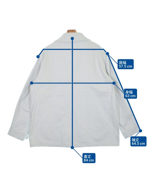 Maison Margiela（メゾンマルジェラ）デニムジャケット グレー サイズ:40(L位) メンズ/2200638603019