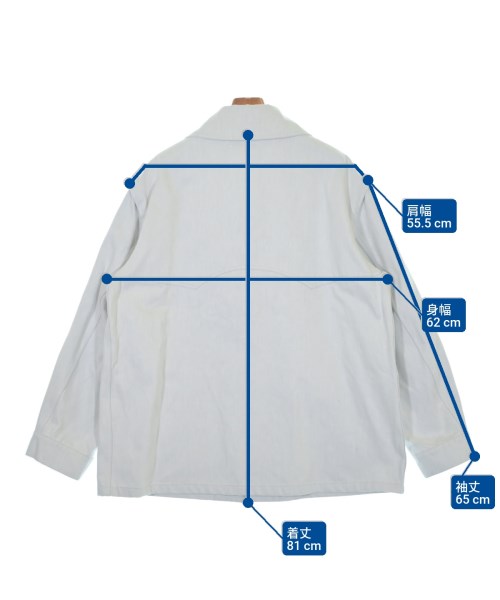 Maison Margiela（メゾンマルジェラ）デニムジャケット グレー サイズ:38(M位) メンズ/2200638603033