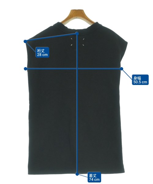 Maison Margiela（メゾンマルジェラ）ノースリーブ 黒 サイズ:S レディース/2200638786019