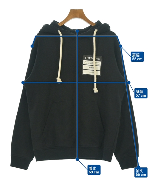 Maison Margiela（メゾンマルジェラ）パーカー 黒 サイズ:48(L位) メンズ/2200638915037