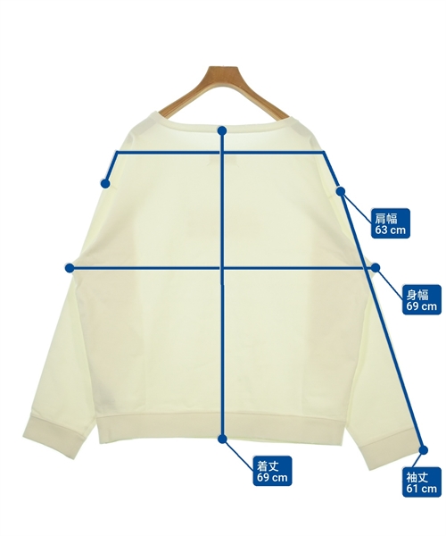 Maison Margiela（メゾンマルジェラ）スウェット 白 サイズ:44(S位) メンズ/2200638915044