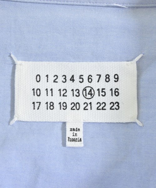 Maison Margiela（メゾンマルジェラ）カジュアルシャツ 青 サイズ:48(L位) メンズ/2200638954012