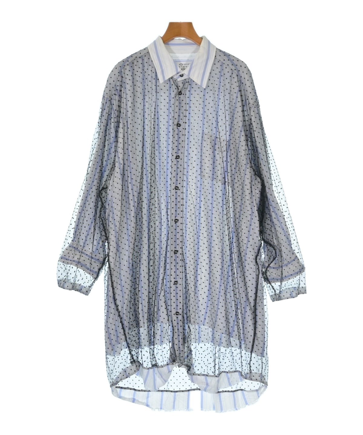 【sale】Maison Margielaマルジェラ シャツワンピース Maison Margiela（メゾンマルジェラ）シャツワンピース 黒 サイズ:40(M