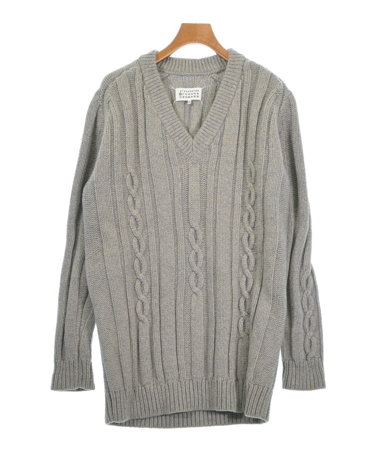 Maison Margiela（メゾンマルジェラ）ニット・セーター グレー サイズ