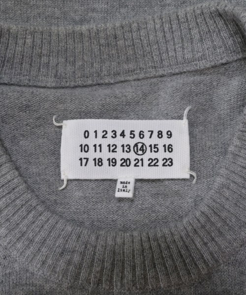 Maison Margiela（メゾンマルジェラ）ニット・セーター グレー サイズ:S メンズ/2200639051031
