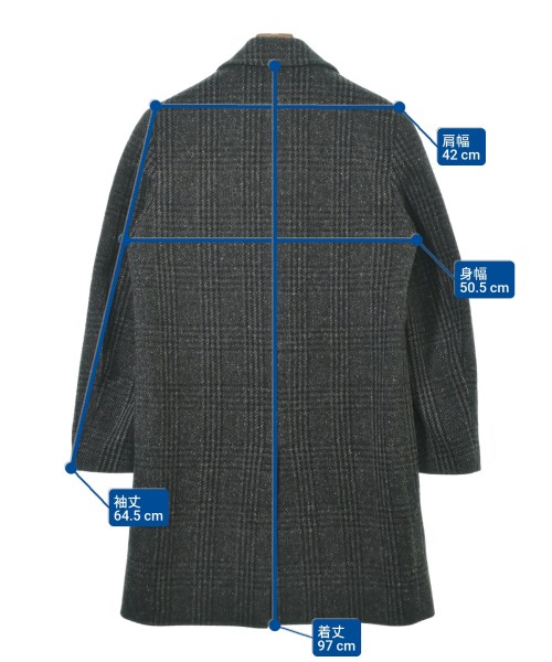 Maison Margiela（メゾンマルジェラ）ステンカラーコート グレー サイズ:44(S位) メンズ/2200639367033