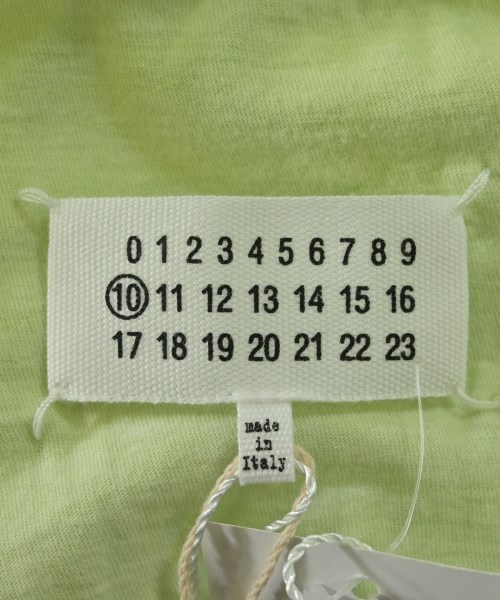 Maison Margiela（メゾンマルジェラ）Tシャツ・カットソー 緑 サイズ:46(M位) メンズ/2200624729075