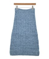 Maison Margiela（メゾンマルジェラ）ひざ丈スカート 青 サイズ:XS レディース/2200639558028