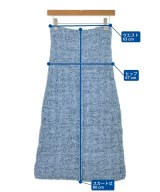 Maison Margiela（メゾンマルジェラ）ひざ丈スカート 青 サイズ:XS レディース/2200639558035