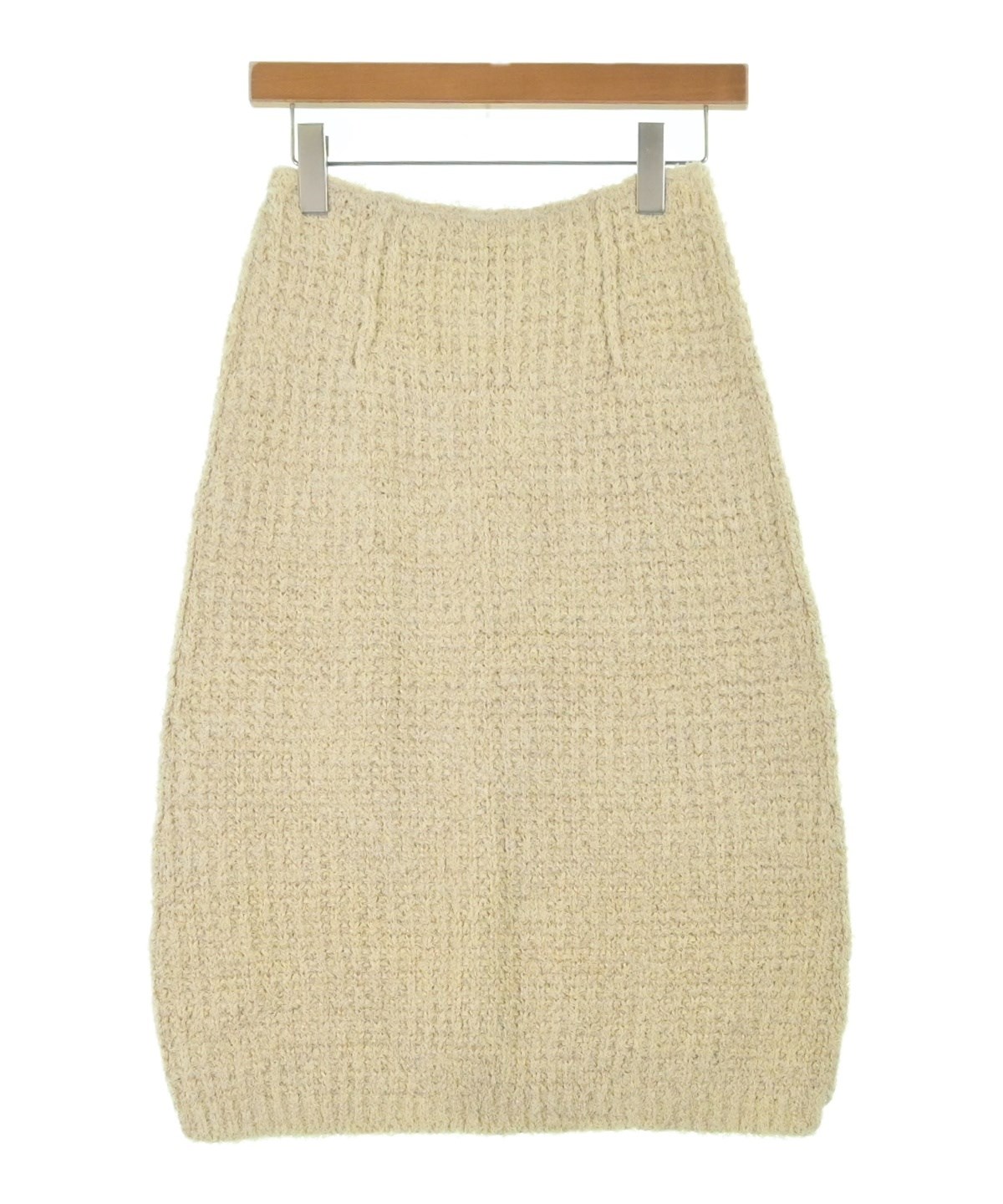 Maison Margiela（メゾンマルジェラ）ひざ丈スカート ベージュ サイズ