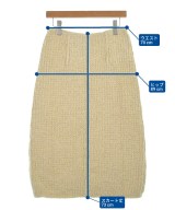 Maison Margiela（メゾンマルジェラ）ロング・マキシ丈スカート ベージュ サイズ:M レディース/2200639558066