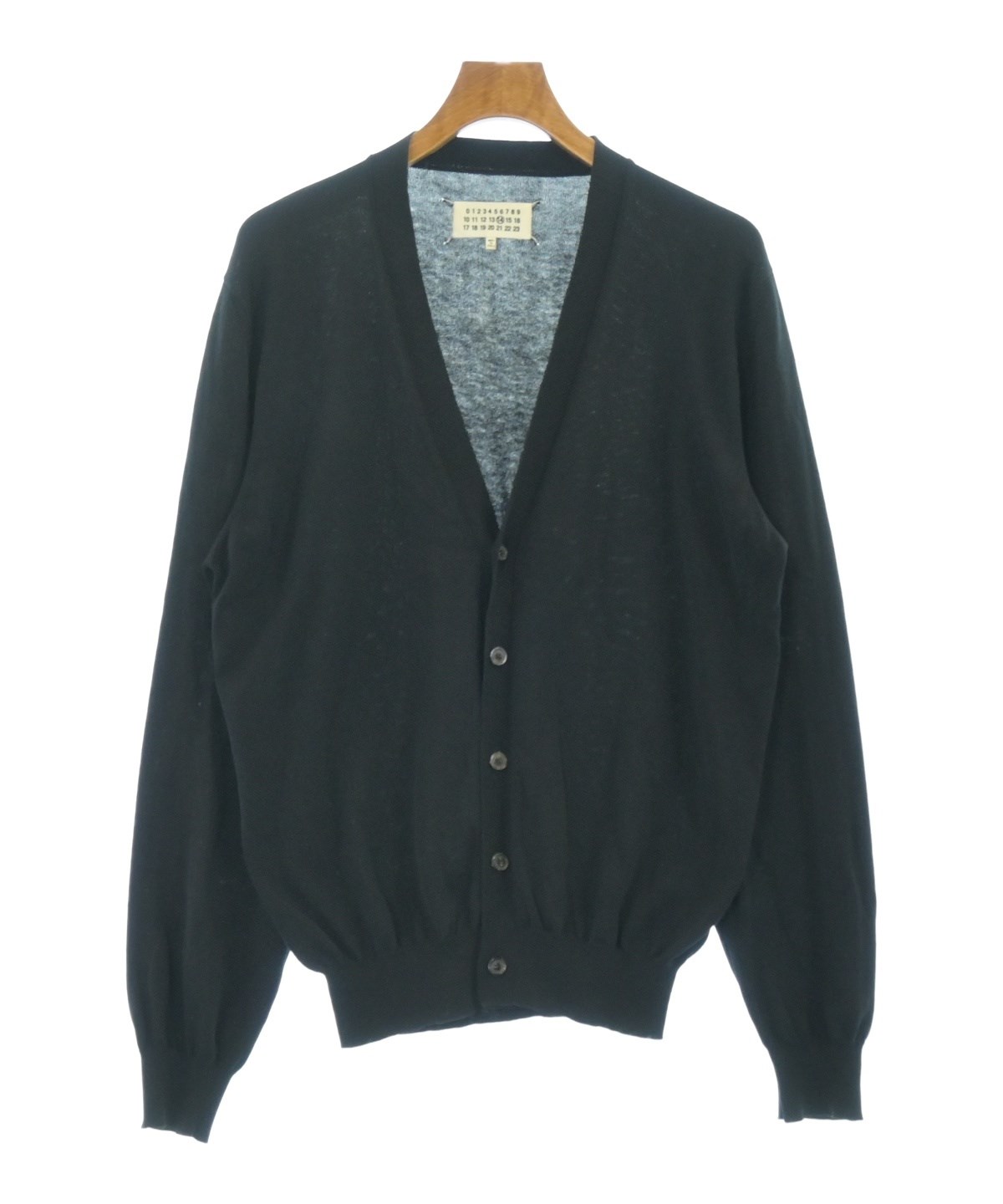 Maison Margiela（メゾンマルジェラ）カーディガン 黒 サイズ:L メンズ