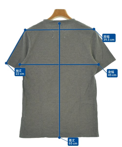 Maison Margiela（メゾンマルジェラ）Tシャツ・カットソー グレー サイズ:XS メンズ/2200625111084