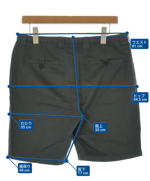 Maison Margiela（メゾンマルジェラ）ショートパンツ グレー サイズ:48(L位) メンズ/2200626115418
