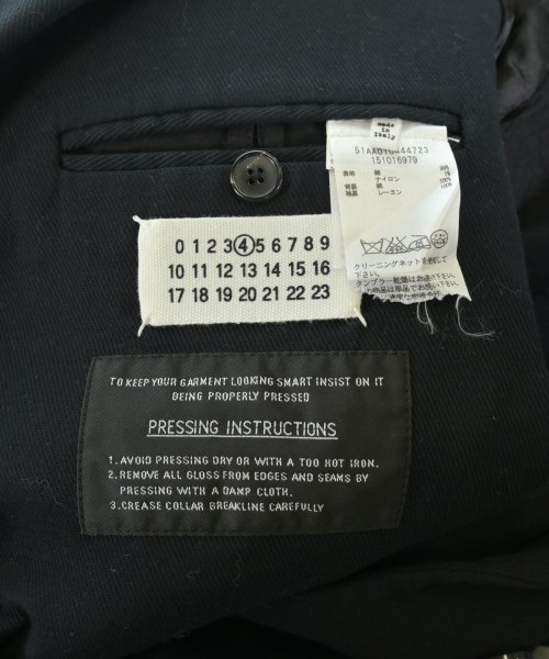 Maison Margiela（メゾンマルジェラ）チェスターコート 黒 サイズ:36(XS位) レディース/2200627653018