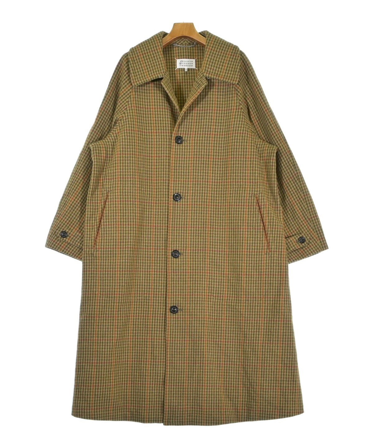 Maison Margiela（メゾンマルジェラ）ステンカラーコート カーキ