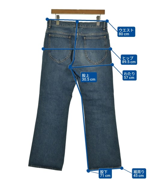 Maison Margiela（メゾンマルジェラ）デニムパンツ 紺 サイズ:40(M位) メンズ/2200639792026