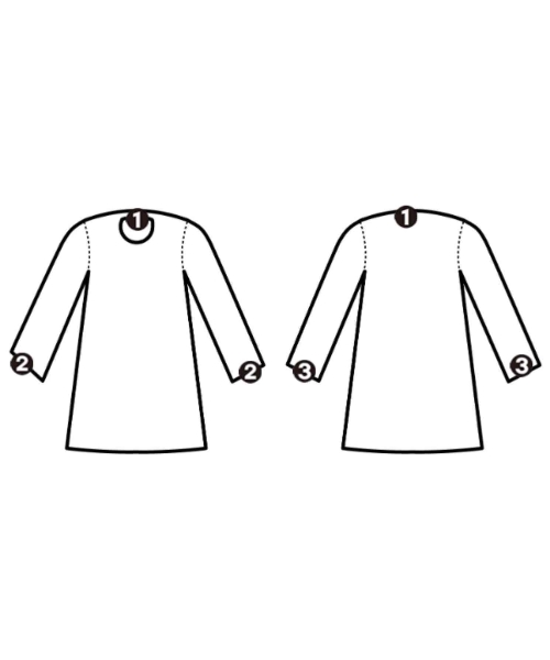 Maison Margiela（メゾンマルジェラ）ワンピース ピンク サイズ:S レディース/2200639860022