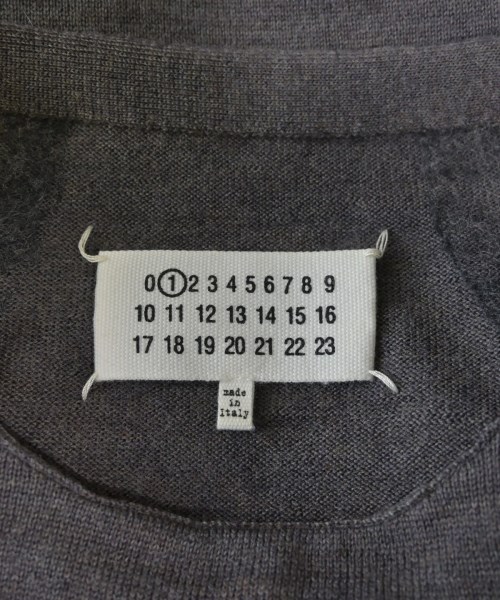 Maison Margiela（メゾンマルジェラ）ニット・セーター グレー サイズ:S レディース/2200629309012