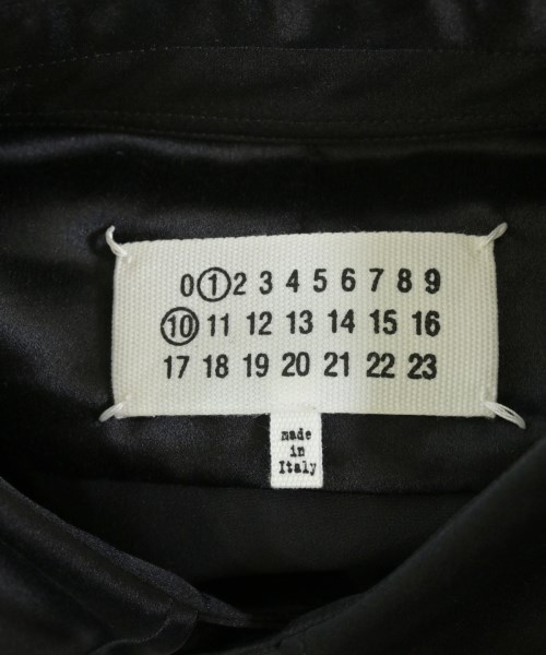 Maison Margiela（メゾンマルジェラ）カジュアルシャツ 黒 サイズ:38(M位) メンズ/2200640803018