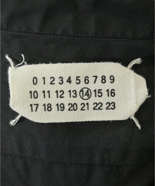 Maison Margiela（メゾンマルジェラ）カジュアルシャツ 黒 サイズ:46(M位) メンズ/2200626043209