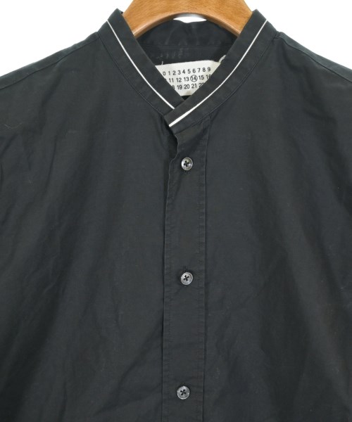 Maison Margiela（メゾンマルジェラ）カジュアルシャツ 黒 サイズ:46(M位) メンズ/2200626043209