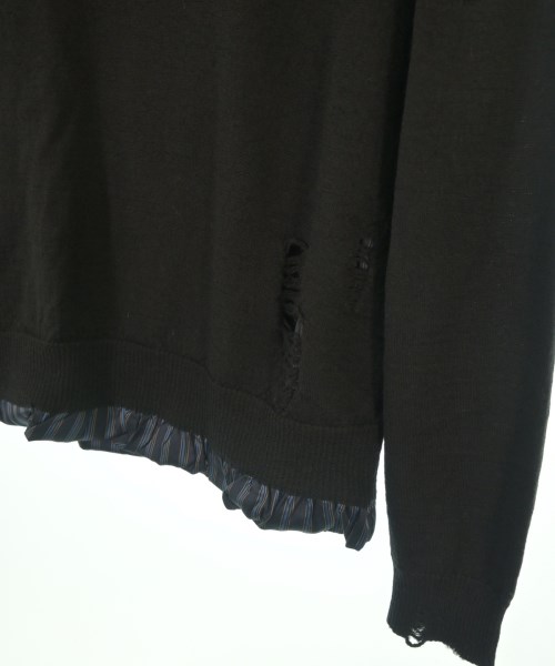 Maison Margiela（メゾンマルジェラ）ニット・セーター 黒 サイズ:S メンズ/2200627000171